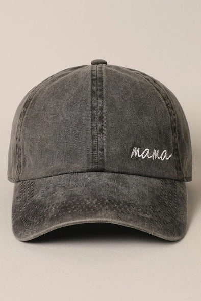 MAMA HAT - BLACK