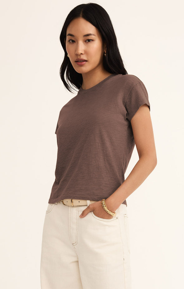 MODERN SLUB TEE - TAVERN