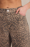 MARLI DENIM LEOPARD PANTS