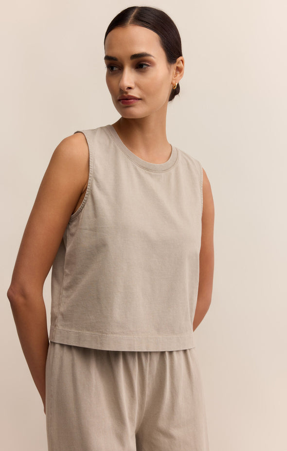SLOANE JERSEY MUSCLE TANK