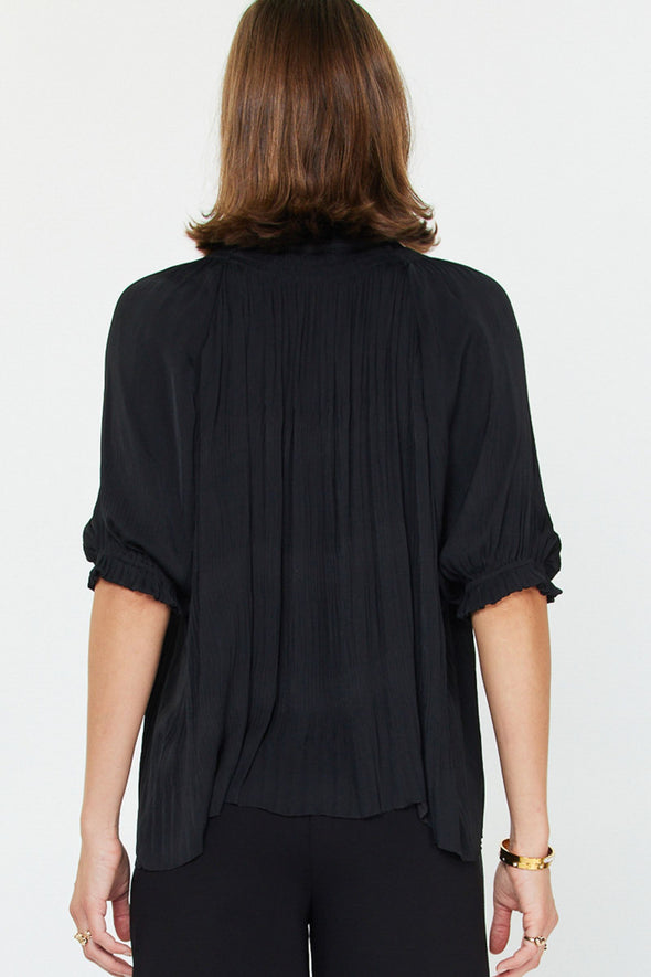SADIE TOP -BLACK