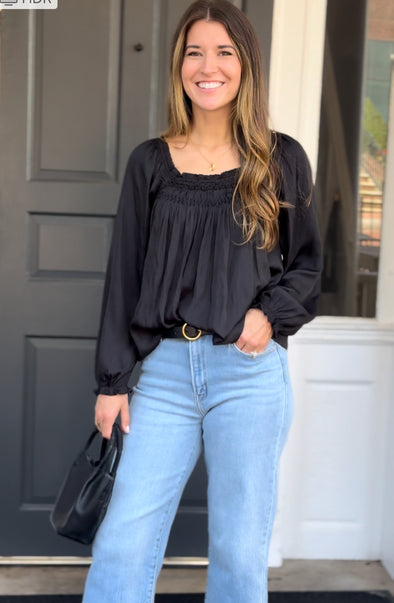 NADIA TOP - BLACK