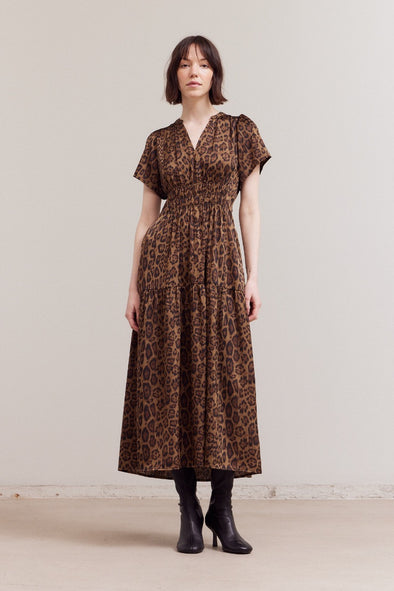 VANIA DRESS - LEOPARD