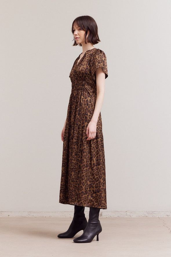VANIA DRESS - LEOPARD