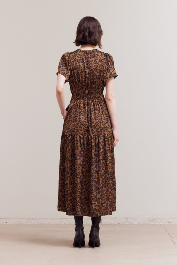 VANIA DRESS - LEOPARD
