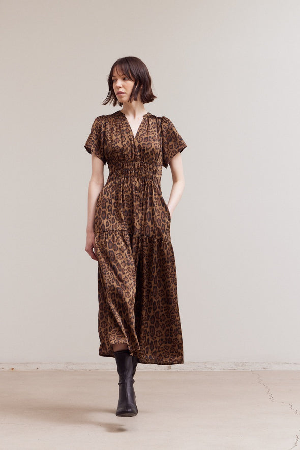 VANIA DRESS - LEOPARD