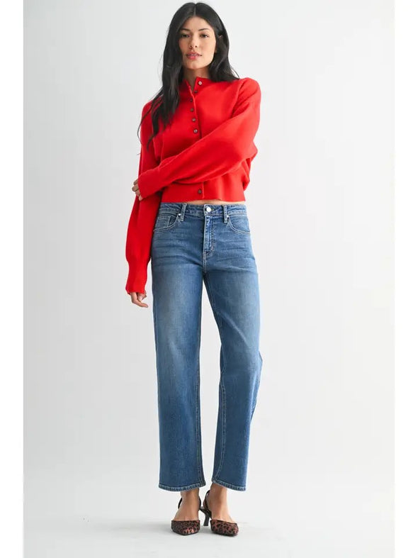 ERICA SLIM WIDE LEG JEANS