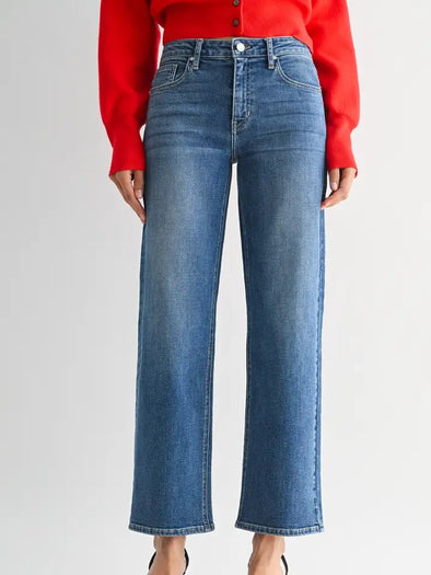 ERICA SLIM WIDE LEG JEANS