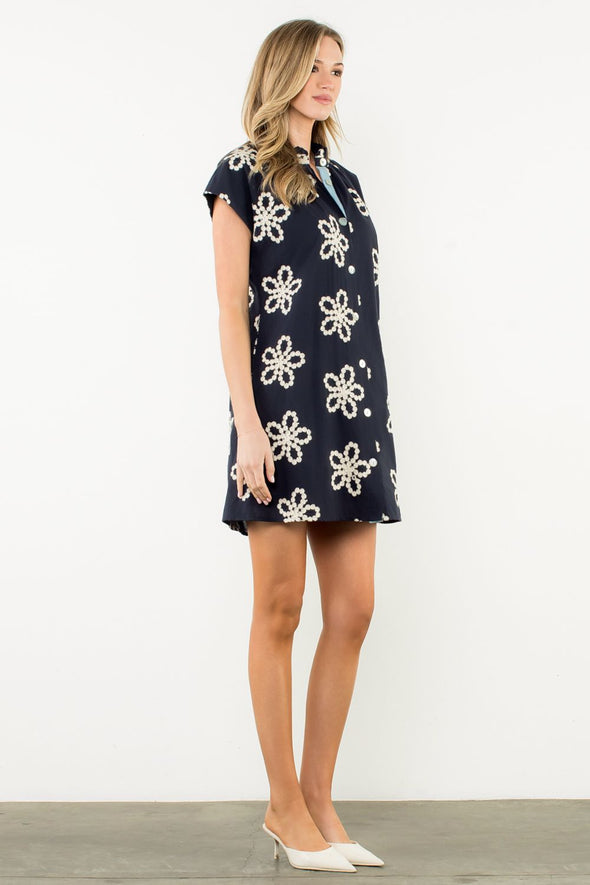 JOSIE DRESS - NAVY