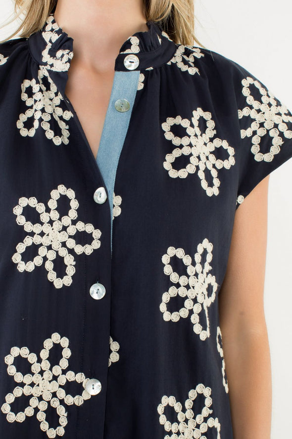 JOSIE DRESS - NAVY