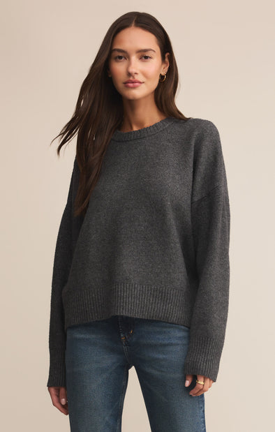 CIRRUS COZY SWEATER - DARK GRAY