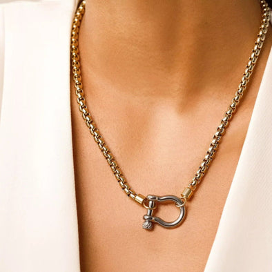 HERRADURA NECKLACE - GOLD