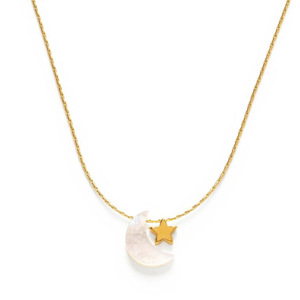 MOON STAR NECKLACE