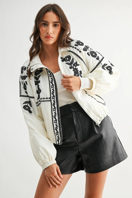 BOHO BOMBER JACKET