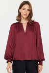 SONOMA TOP - BURGUNDY