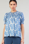 CHARLIE TOP - BLUE