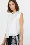 CARSON TOP - WHITE