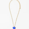 BLUE HEART NECKLACE