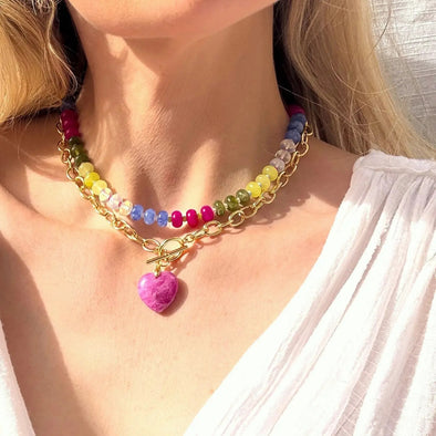 CANDY NECKLACE - SUMMER TONES