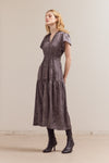 CARMEN DRESS - STEEL