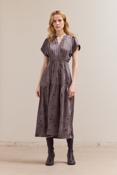 CARMEN DRESS - STEEL