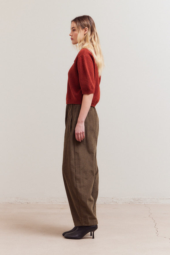 GAILE SWEATER TOP - MAPLE