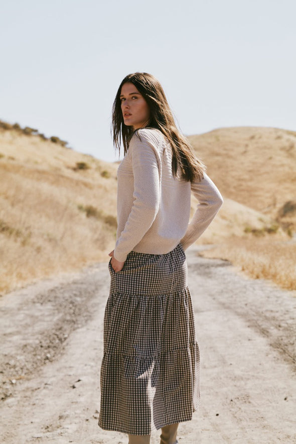 GINGHAM SKIRT