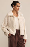 AMETHYST FAUX FUR JACKET