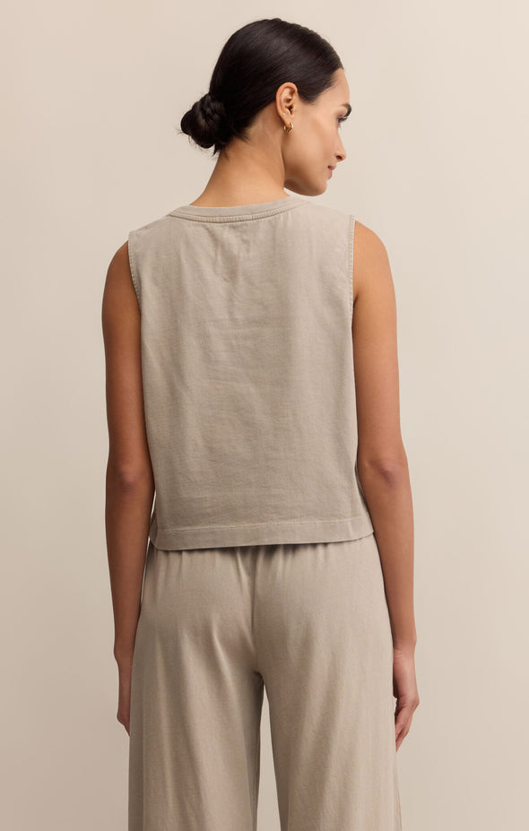 SLOANE JERSEY MUSCLE TANK