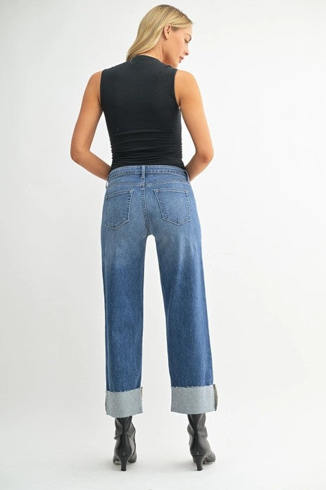 MICHY CUFFED JEANS