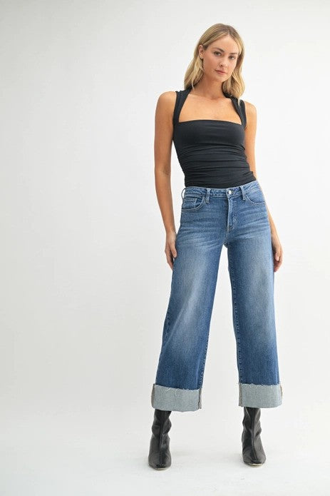 MICHY CUFFED JEANS