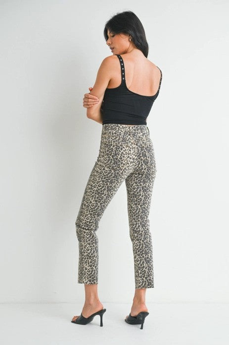 LEOPARD JEANS