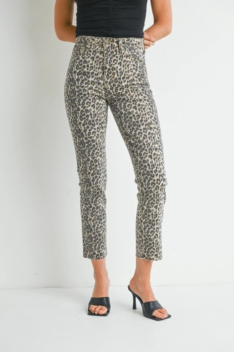 LEOPARD JEANS