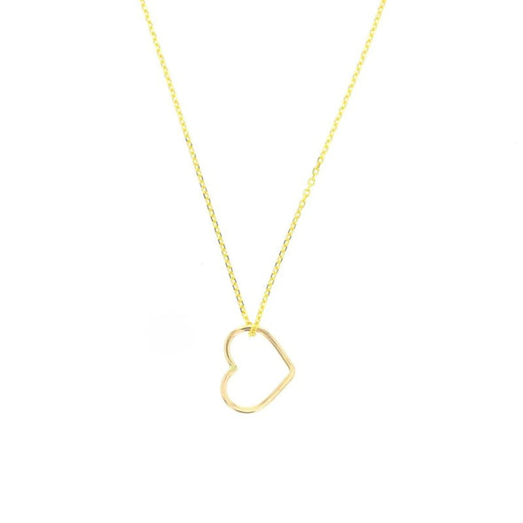 THIN HEART NECKLACE