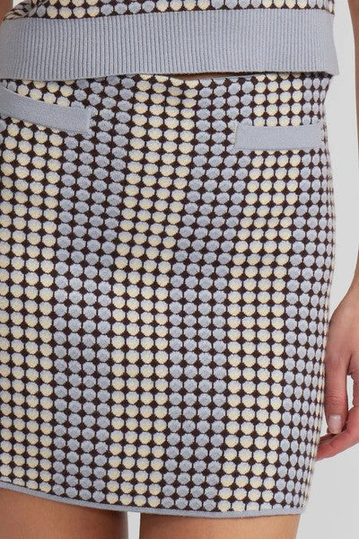 MINNIE KNIT SKIRT