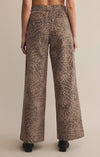 MARLI DENIM LEOPARD PANTS