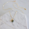 MOSS AGATE NECKLACE