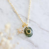 MOSS AGATE NECKLACE