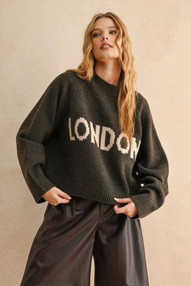LONDON SWEATER - BROWN
