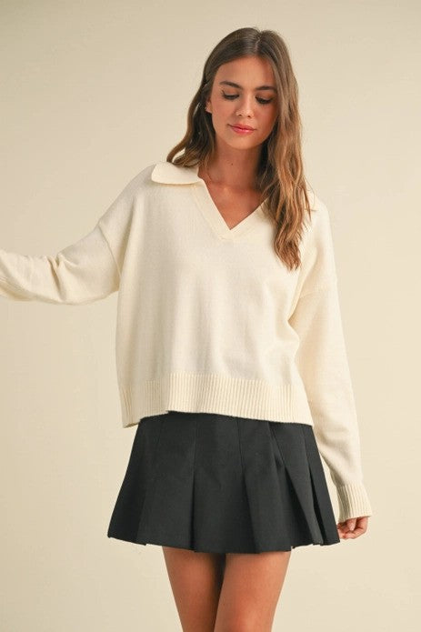 SARAH SWEATER - CREAM