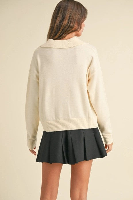 SARAH SWEATER - CREAM
