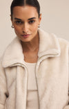 AMETHYST FAUX FUR JACKET