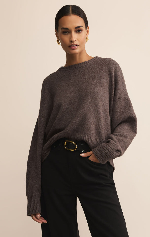 CIRRUS COZY SWEATER - ASH