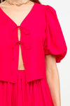 ARIA BLOUSE - RED