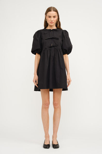 AVERY DRESS SOLID BLACK