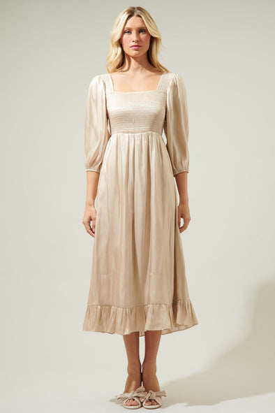 FINCE DRESS - CHAMPAGNE