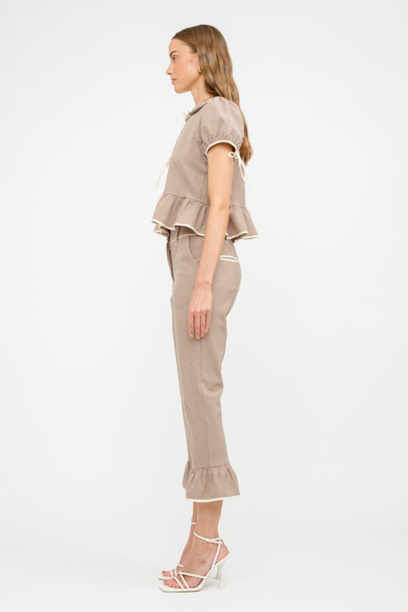 FRANCIS TOP - TAUPE