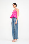 RAINA TOP - FUSCHIA