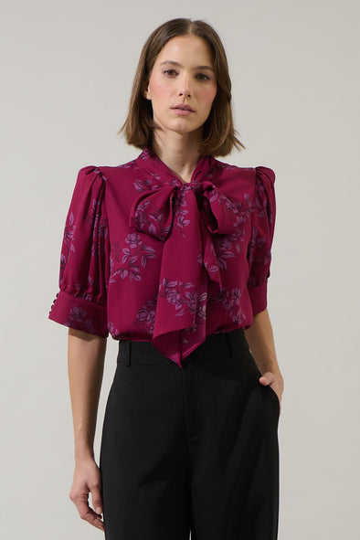 ZURUM TIE BLOUSE