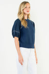 HALI TOP - NAVY
